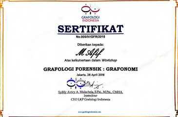 kursus grafologi